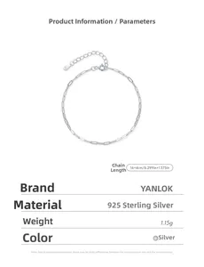 Dettaglio macro del bracciale a graffetta in argento 925 con marchio S925 e chiusura a moschettone