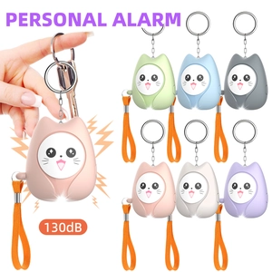 Portable 130dB personal safety alarm for women and kids in 6 vibrant colors