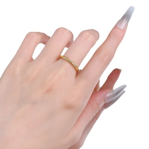 Elegant gold S925 silver Ouroboros snake ring with textured minimalist finish for women
