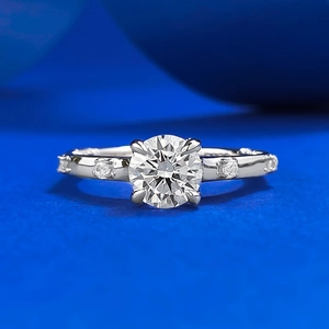 Eleganter 925 Sterlingsilber Rundschliff Simulierter Diamant Ring Set Für Damen Funkelnde Strass Hochzeit Verlobung Fingerring Schmuck