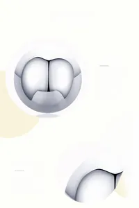 Detailed macro of S925 sterling silver ball stud with triple-layer polished finish