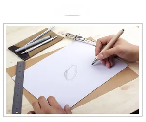 Detailed sketch of geometric S925 sterling silver ring design with professional tools