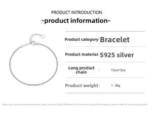 Détails du bracelet en argent sterling S925 avec chaîne torsadée et fermoir mousqueton