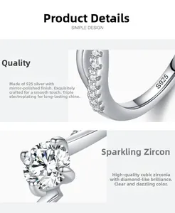 Macro detail of S925 sterling silver ring featuring mirror polishing and plating
