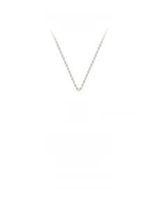 Vue détaillée du pendentif rose en argent S925 plaqué or avec pierres en zircon blanc
