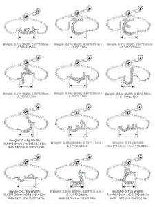 Tabella taglie dettagliata e specifiche di peso per anelli arabi in argento sterling S925