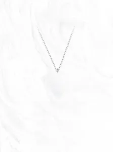 Collier en argent S925 avec pendentif aigue-marine et entourage de diamants scintillants