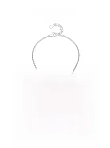 Close-up of S925 sterling silver cat bracelet featuring a blue gemstone inlay detail