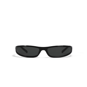Y2K Futurist Sporty Rectangle Sunglasses For Men Women UV400 Fashion Narrow Frame Sun Glasses Trendy Streetwear Eyewear