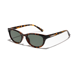 Lunettes de Soleil Rétro Oeil de Chat Homme Femme Monture PC Verres AC Décoration Métal Protection UV400 Style Streetwear