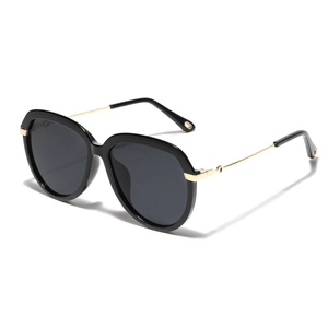 Lunettes de Soleil Aviateur Carrées Rétro pour Femmes Branches en Métal Protection UV400 Élégantes Lunettes de Conduite Mode Outdoor