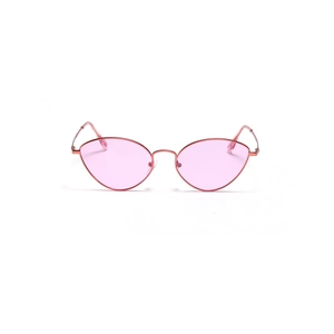 Retro Cat Eye Sunglasses For Women Metal Slim Frame UV400 Protection Ocean Lens Fashion Eyewear For Party Outfits Travel