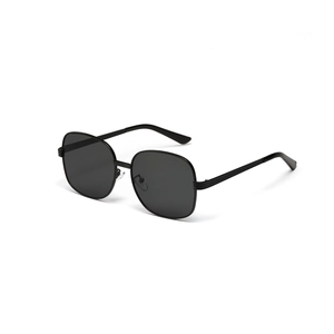 Retro Oversized Square Sunglasses For Women Men Metal Frame UV400 Protection Gradient Lens Street Style Fashion Sunglasses