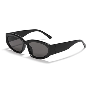 Lunettes de Soleil Rétro Monture Carrée Femmes Grain de Bois UV400 Mode Individuelle Streetwear Y2K Lunettes de Soleil Étroites