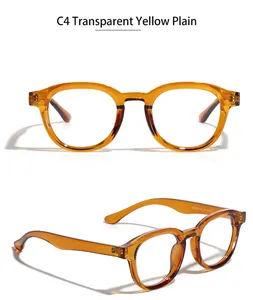 Vue détaillée des specs du modèle 95238 et du marquage CE sur lunettes jaunes