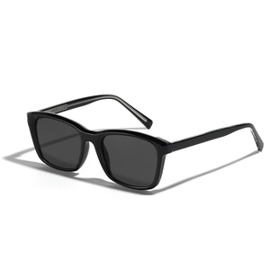 Mode Quadratische TR90 Rahmen Sonnenbrille Für Damen Herren UV400 Schutz Transparent Farbverlauf Leichte Brille Täglich Reisen Brillen