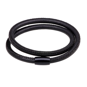 Herren Schafsleder Gewebt Magnetverschluss Armband Doppelschicht Lederarmband Vintage Mode Minimalistisch Casual Schmuck Geschenk Für Herren Damen