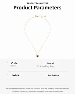 Detail view of 925 sterling silver heart lock necklace with purple zircon stone