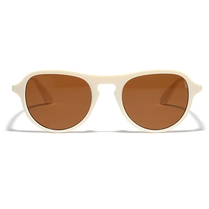 Retro Large Frame Aviator Sunglasses For Women Men Fashion PC Frame AC Lens UV400 Protection Street Style Sun Glasses