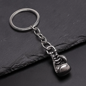 Vintage Alloy Boxing Glove Keychain Personality Minimalist Sports Boxing Glove Key Ring Pendant For Men Women Fans Gift