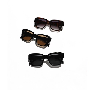 Chic oversized square sunglasses set with tortoiseshell and classic black frames for adults