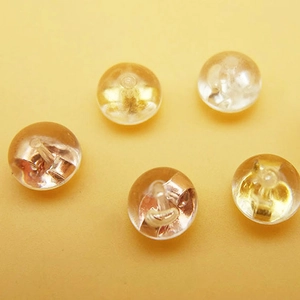S925 sterling silver and silicone earring backs for DIY studs and earrings