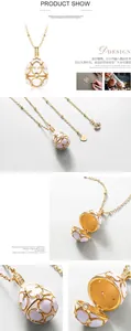 Detalle del colgante de huevo estilo Fabergé con esmalte púrpura, filigrana de oro y S925