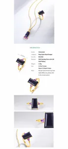 Macro detail of S925 silver ring with 10K gold plating and rectangular blue sandstone