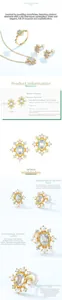 Macro detail of S925 silver snowflake earrings featuring 4x5mm sky blue topaz and pearl