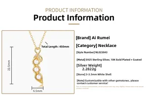 Détail du pendentif cosse de pois en argent S925 avec dimensions 22,5x6,5mm et perles