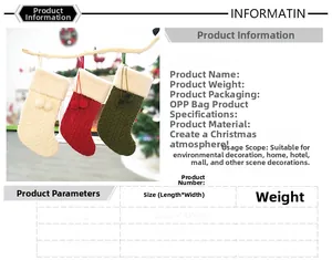 Close-up of knit Christmas stockings in three colors with plush trim and pom poms