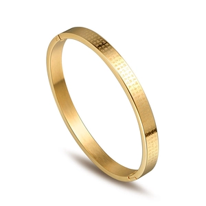 Stainless Steel Heart Sutra Engraved Bangle For Women Men Brushed Buddhist Religious Scripture Ethnic Bracelet Jewelry