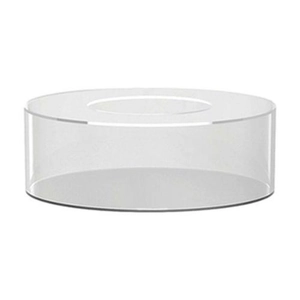 Fillable Acrylic Cake Stand Clear Cylinder Display Riser For Wedding Party Birthday Event Decoration