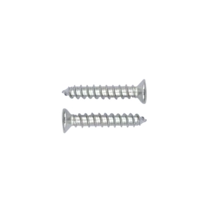 Close-up of stainless steel countersunk screws for acrylic controller stand assembly