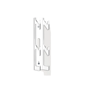 Vertical wall-mounted transparent acrylic controller stand and headphone rack with screws