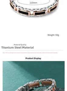 Détail du bracelet en acier au titane avec inserts en fibre de carbone noire et argent
