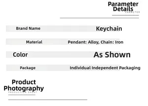Detail specifications of vintage carp keychain made of durable iron and alloy material