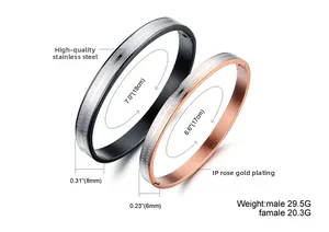 Spécifications détaillées des tailles pour bracelets de couple avec motif grec