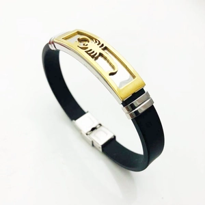 Men Punk Rock Scorpion Silicone Stainless Steel Bracelet Fashion Personalized Scorpio Biker Jewelry Wristband Accessory