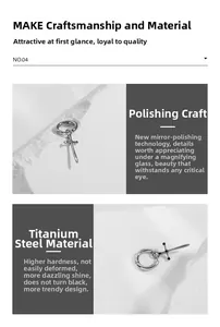 Macro shot of silver sword pendant earring made of polished titanium steel with punk aesthetic