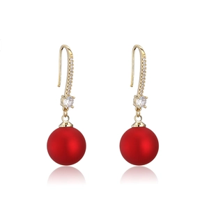 Boucles D'oreilles Mode Alliage Strass Fausse Künstliche Perle Pendantes Géométriques Bijoux Élégants Pour Femmes Fête Quotidien