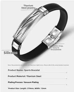 Détail du bracelet de sport en silicone noir avec motif grec et boucle déployante