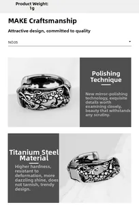 Gros plan du ear cuff en acier titane avec texture d'écailles de dragon et fini rétro