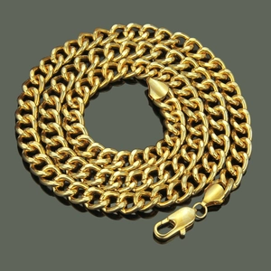 Collier Chaîne à Maillons Cubains Hip Hop Large de 12mm pour Hommes Plaqué Or Argent Alliage Strass Bijoux Streetwear Cadeau
