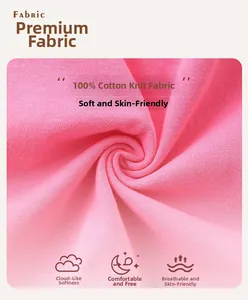 Gros plan du tissu en tricot de coton rose montrant la texture douce et respirante