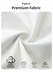 Détail du tissu en 100% coton doux avec texture respirante pour t-shirt enfant