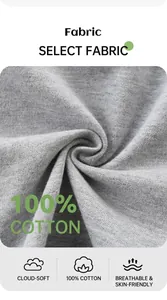 Detail of 100% cotton fabric for kids shorts showing soft texture and breathable knit weave