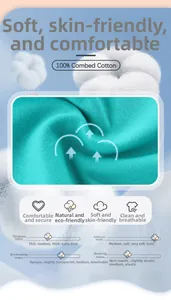 Macro detail of 100% combed cotton fabric in turquoise for toddler girls sweatshirt