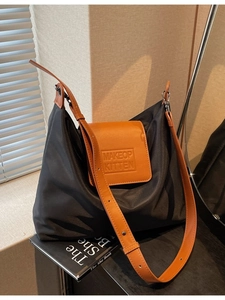 Sac Fourre-tout en Toile Décontracté pour Femmes Grande Capacité Sac à Bandoulière Sangle en Cuir Synthétique