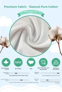 Detailed macro view of soft white natural cotton fabric texture for boys clothing set